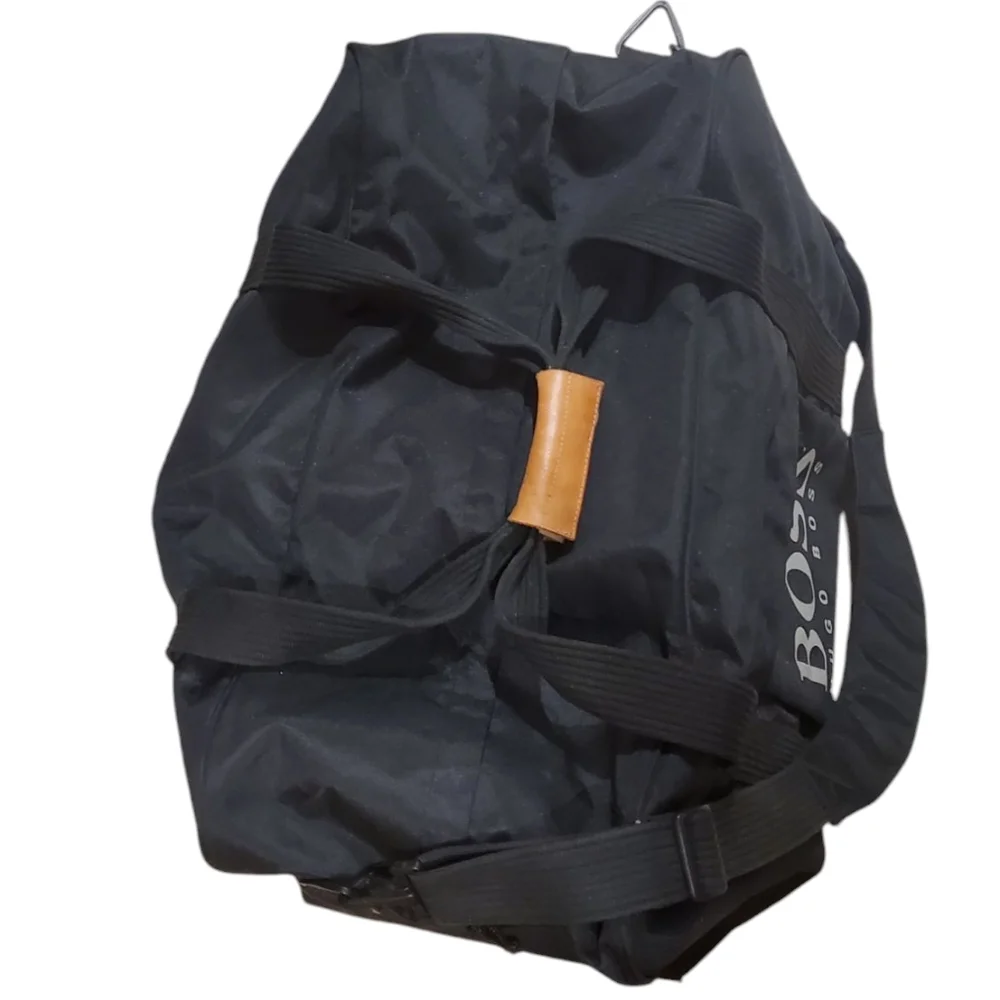 Huge HUGO BOSS Duffel Travel Weekender Bag